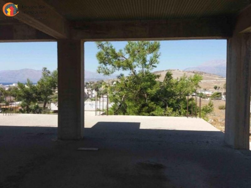 Kalamaki Süd Kreta, Kalamaki, Einfamilienhaus (Rohbau) Wfl.148qm Haus kaufen